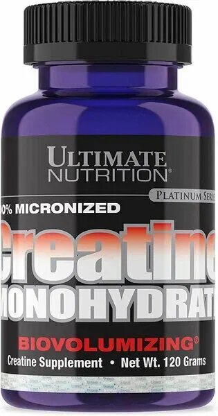 Креатин моногидрат микронизированный ULTIMATE 100% Micronized Creatine Monohydrate, 120 г