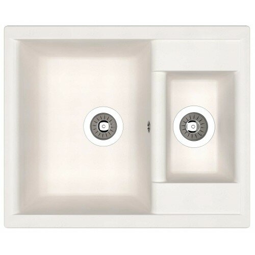 Кухонная мойка Dr.Gans астра 620К белый Искусственный камень