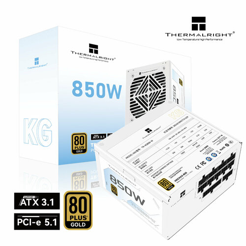 Блок питания для пк Thermalright KG 850w Белый модульный 931500₽