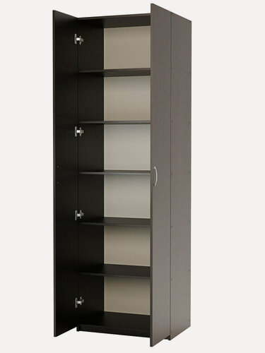 Изображение товара Шкаф распашной Лайт-2 для одежды с полками 60х45х240 см Венге