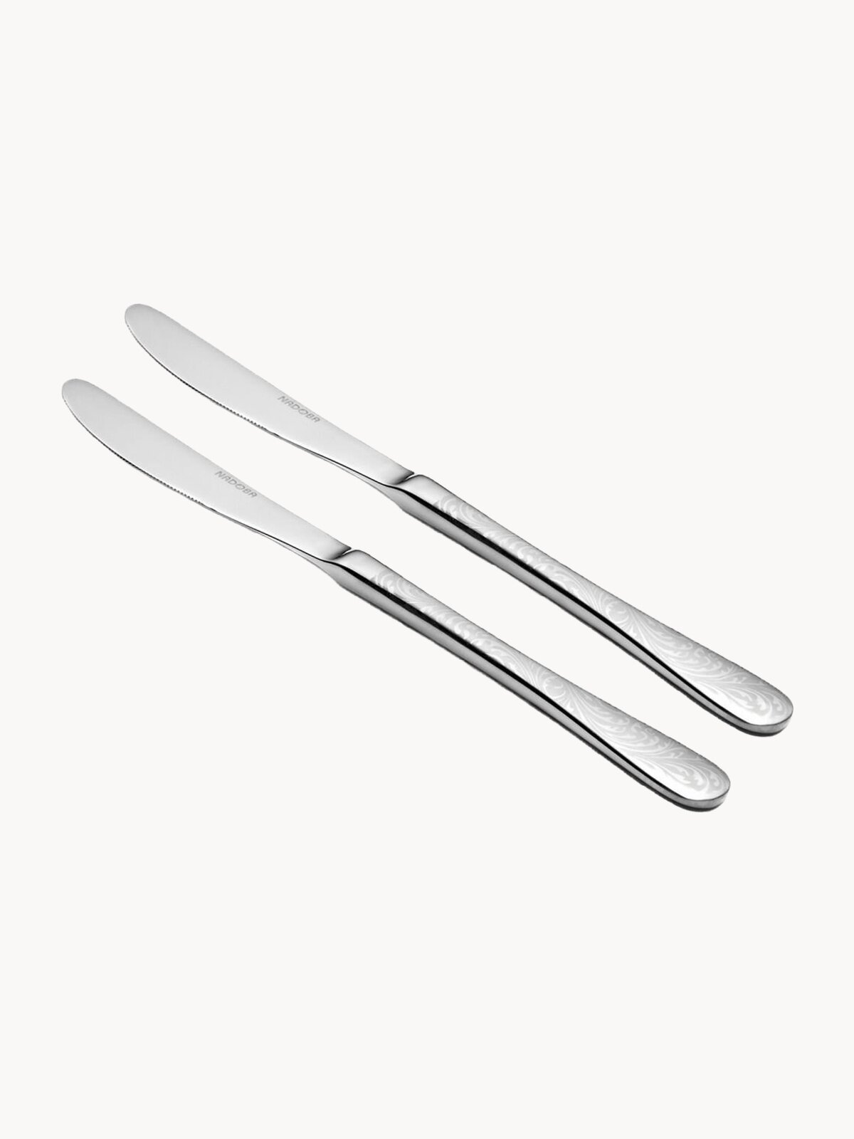 Столовые ножи NADOBA, PEVA, набор из 2 штук, нержавеющая сталь
