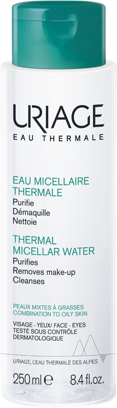 Uriage Thermal Micellar Water мицеллярная очищающая для жирной и комбинированной кожи 250 мл 1 шт