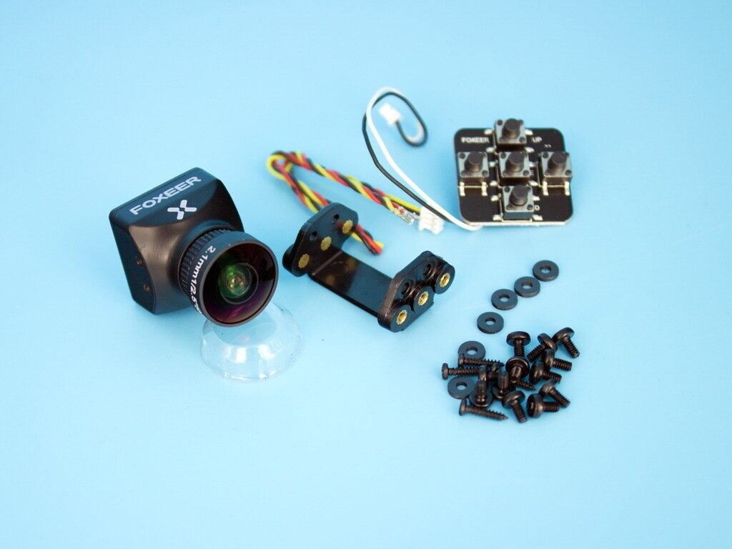 Камера Foxeer Razer Mini 1200 TVL FPV 4:3 объектив 2,1 мм для FPV гоночного дрона - фотография № 9