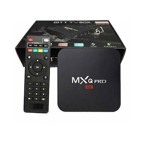 Смарт ТВ приставка MXQ Pro 5G wi-fi 24 и 50 GHz Андроид 101 220000₽