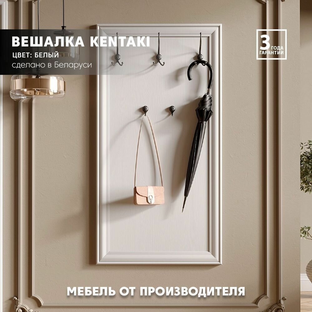 фото Вешалка БРВ-мебель Кентаки WIE75