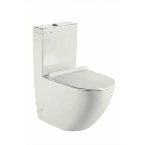 Унитаз-компакт Bahenberg Grone B20-05 с сиденьем микролифт белый
