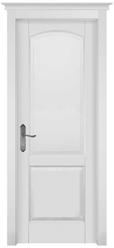 Дверь Ока Массив ольхи (Двери Ока) Фоборг ДГ - Эмаль белая 2000x700