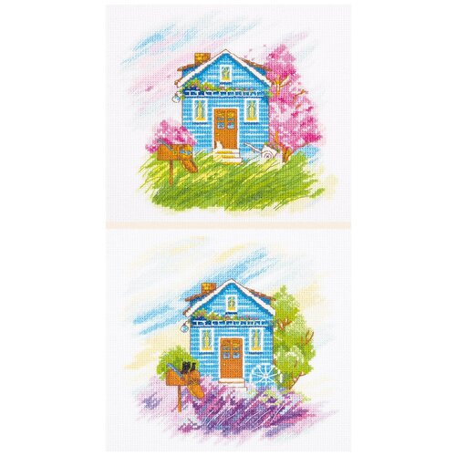 фото De-7003 набор для вышивания panna 'времена года: весна, лето'