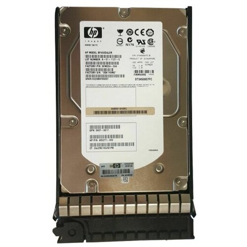 Жесткий диск HP 9FM004-044 450Gb Fibre Channel 3,5 HDD жесткий диск seagate 9fm004 450gb fibre channel 3 5 hdd