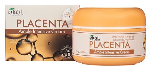 EKEL Ample Intensive Cream Placenta Крем для лица с экстрактом плаценты