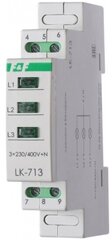 Указатель напряжения F&f LK-713, сигнализация наличия фаз в трёхфазной сети, EA04.007.002