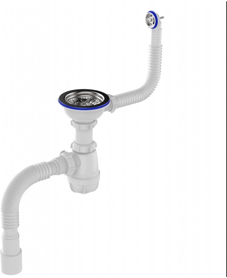 Сифон для кухни Aquant B0139-20-MR