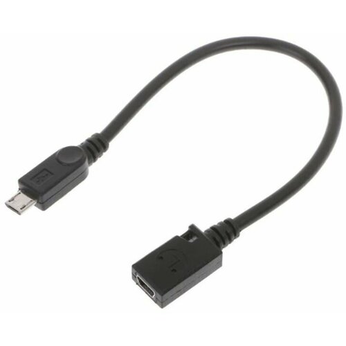 Адаптер Mini USB (разъем)/Micro USB (штекер) для смартфонов, планшетов, ПК, MP3/MP4, видеорегистраторов адаптер питания ibox power cord micro usb usb для видеорегистраторов
