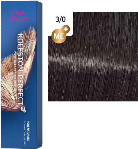 WELLA Koleston Perfect ME+ Крем-краска стойкая оттенок 3/0