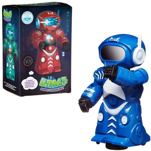 Робот Junfa Бласт, Пришелец, электромеханический со световыми и звуковыми эффектами, синий