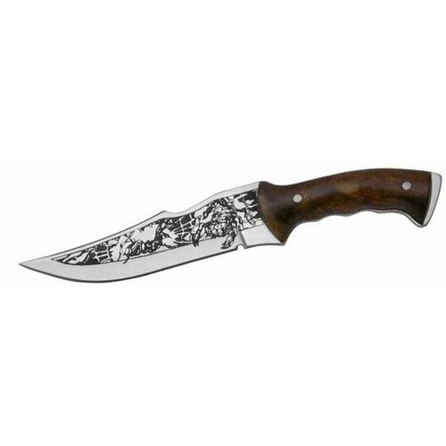 Нож Скорпион, Кизляр, сталь AUS8, рукоять дерево складной нож стерх кизляр сталь aus8 рукоять дерево
