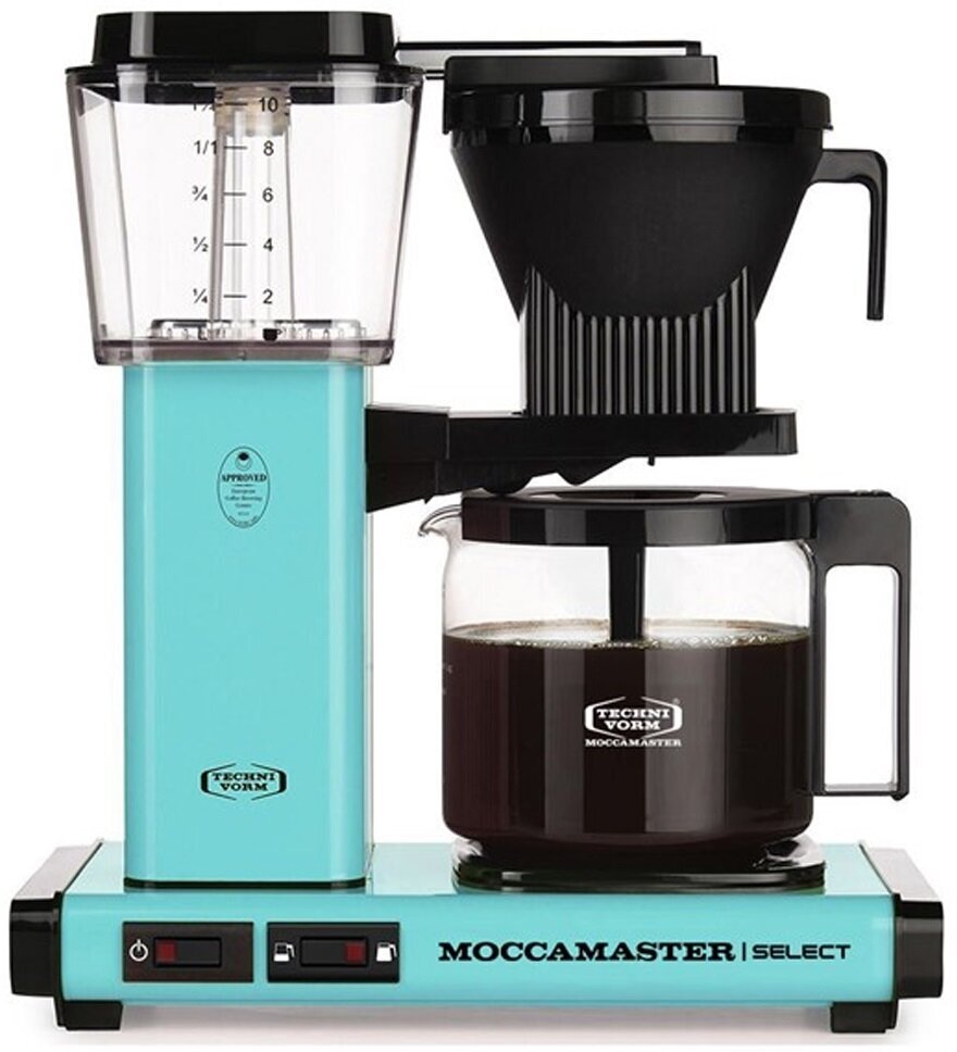 Кофеварка капельная Moccamaster KBG741 Select, бирюзовый 53981 - фотография № 6