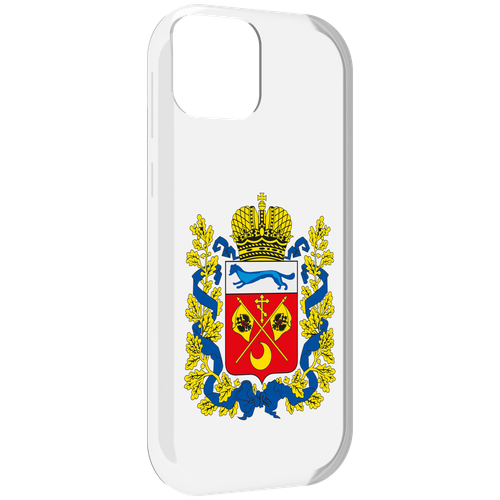 Чехол MyPads герб-оренбургская-область для UleFone Note 6 / Note 6T / Note 6P задняя-панель-накладка-бампер