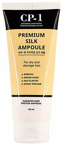 Esthetic House Сыворотка несмываемая для волос с протеинами шелка - CP-1 Premium silk ampoule, 150мл