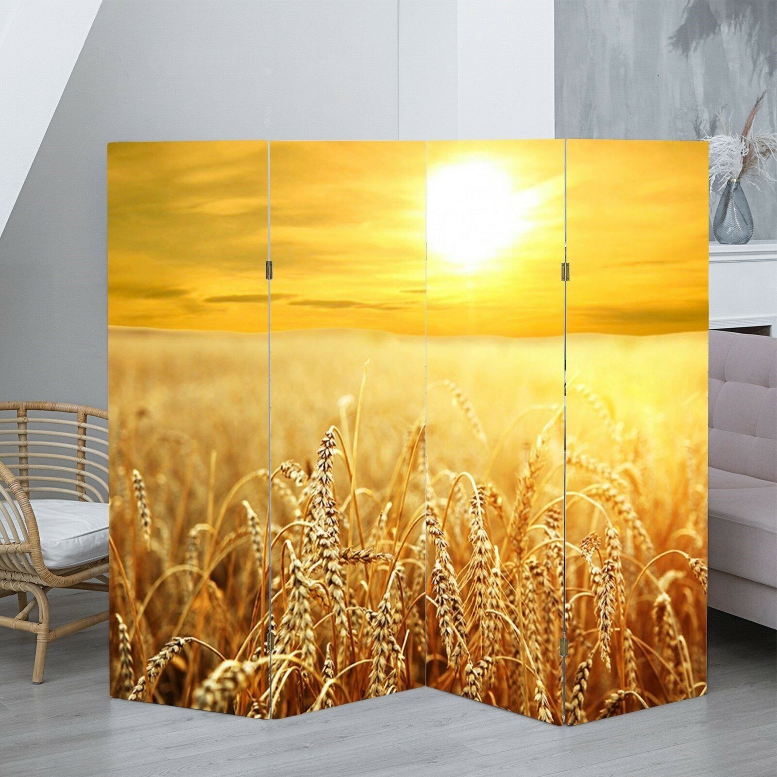 Ширма "Пшеничное поле". 200 × 160 см 2428168