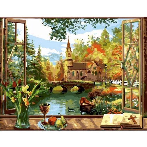 Картина по номерам Домик пастора 40х50 см Hobby Home картина по номерам домик пастора 40х50 см