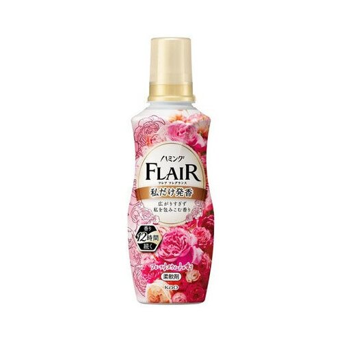KAO Flair Fragrance Floral Sweet Кондиционер-смягчитель для белья, со сладким цветочно-фруктовым ароматом, 520мл.