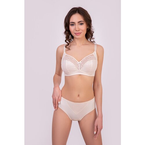 фото Трусы milavitsa, размер 54, бежевый