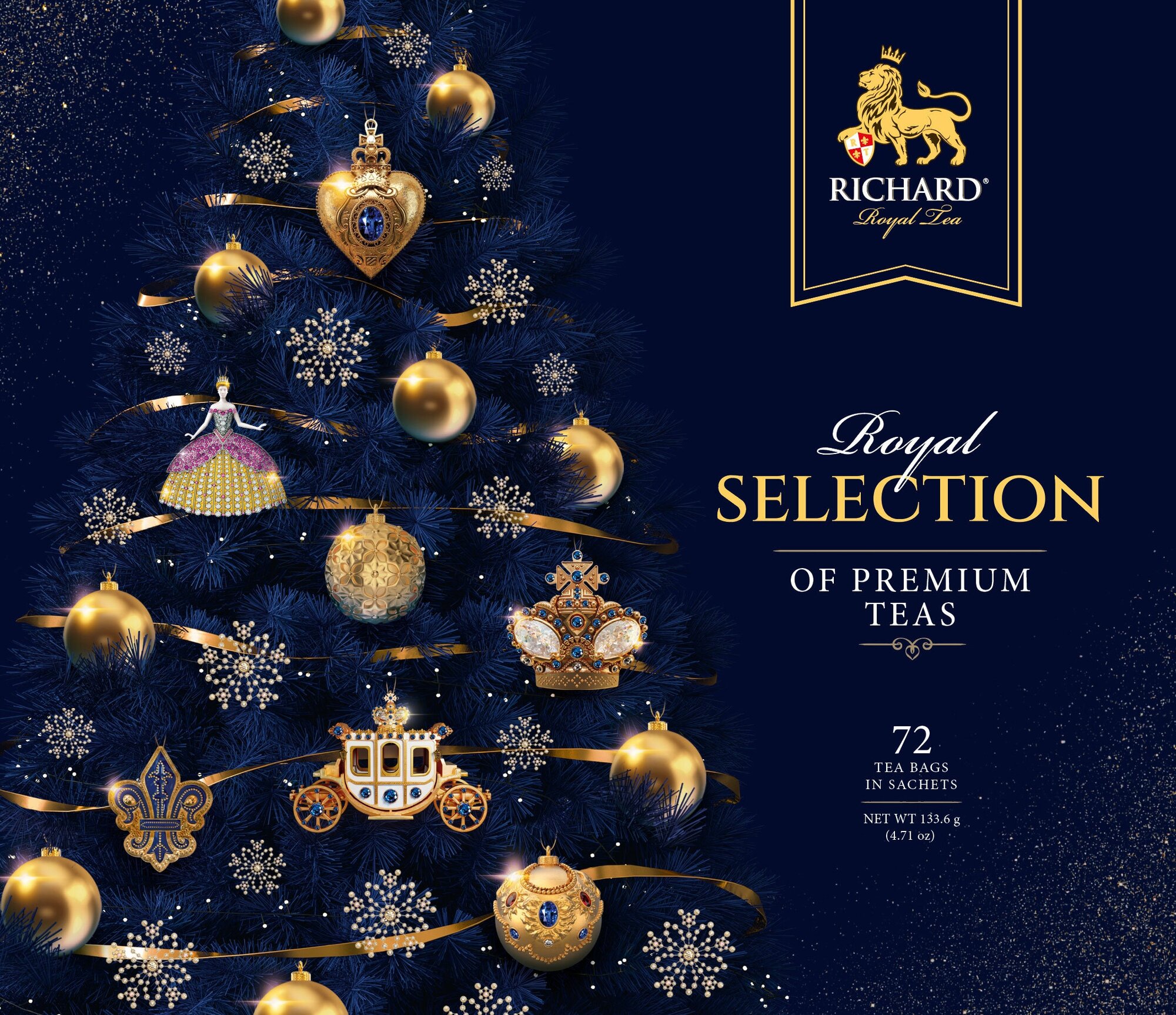 Подарочный набор Richard Royal tea selection premium 72*2г Май-Фудс - фото №14