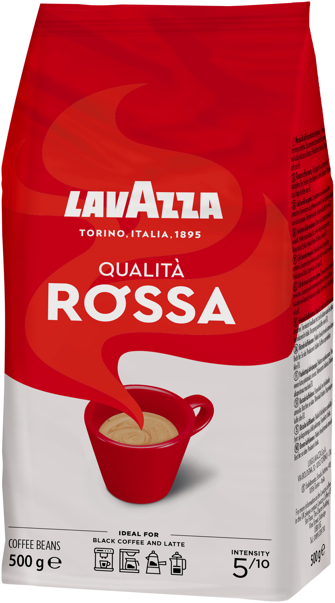 Кофе Lavazza Qualita Rossa 500 гр (зерно)