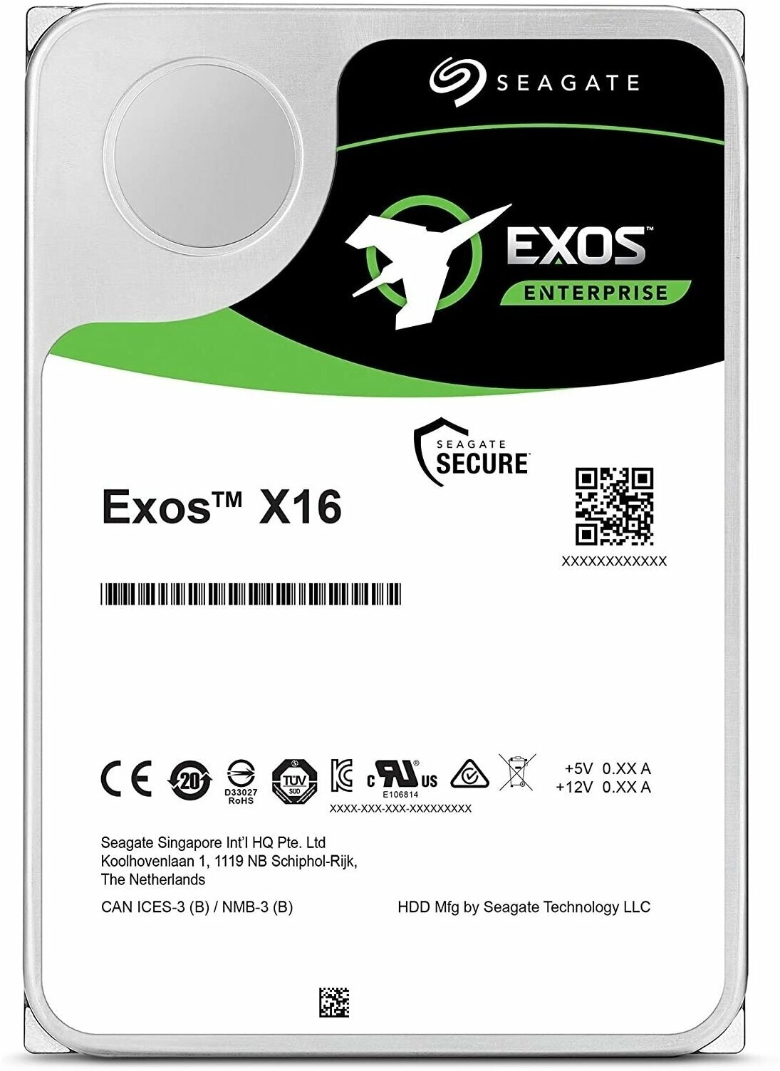 Жесткий диск SEAGATE Exos X16 , 12ТБ, HDD, SATA III, 3.5" - фото №10