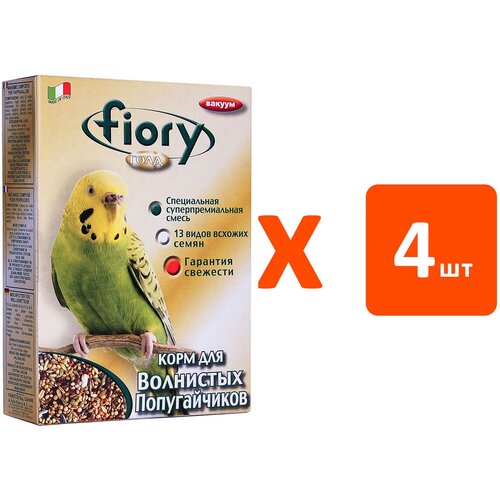 FIORY ORO MIX COCORY — Фиори корм для волнистых попугаев (400 гр х 4 шт)