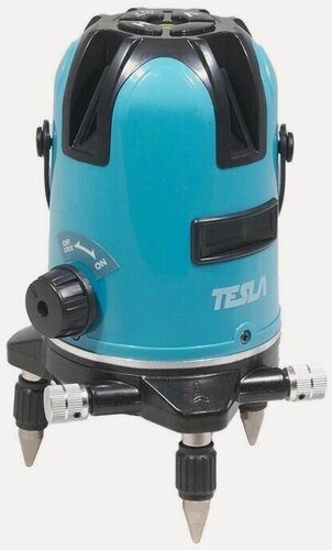 Изображение товара Лазерный уровень TESLA UR10A 5 линий, красный луч, в сумке