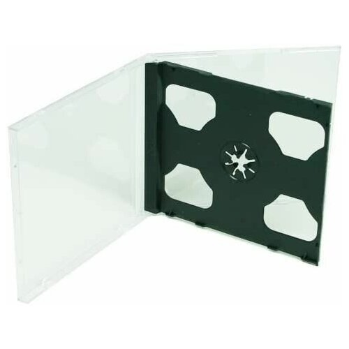 Коробка футляр для 2 CD диска (Jewel case, 10 мм на 2 диска)