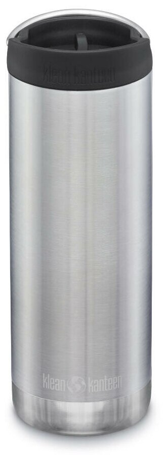 Термокружка Klean Kanteen TKWide Cafe Cap 16oz (473 мл) Brushed Stainless 1008312