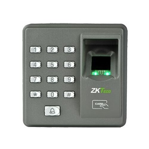 Биометрический терминал ZKTeco X7 со сканером отпечатков пальцев и встроенным считывателем RFID карт EM-Marine