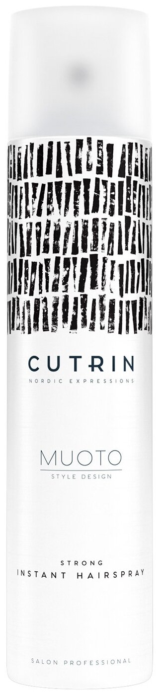 Cutrin Лак для волос Muoto Instant, сильная фиксация, 300 мл