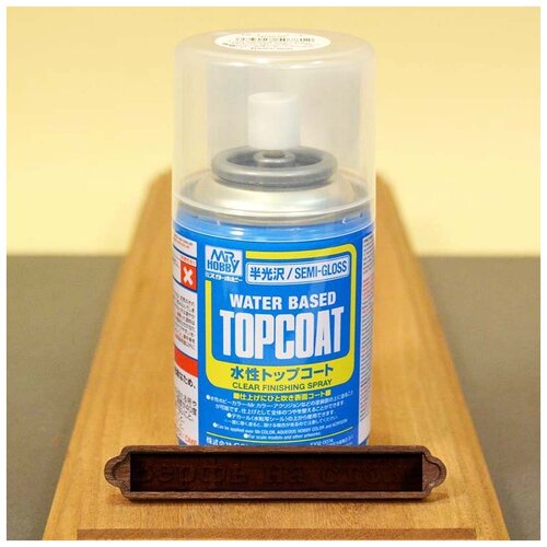 mr hobby b 502 лак полуглянцевый аэрозольный topcoat semi gloss spray 86 мл Лак-спрей акриловый матовый Topcoat, В-503, 86 мл, Mr Hobby (Япония)