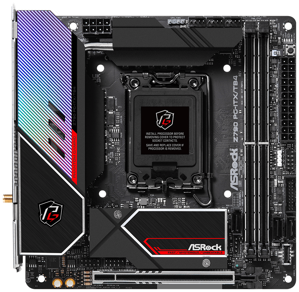 Материнская плата ASRock Z790 PG-ITX TB4