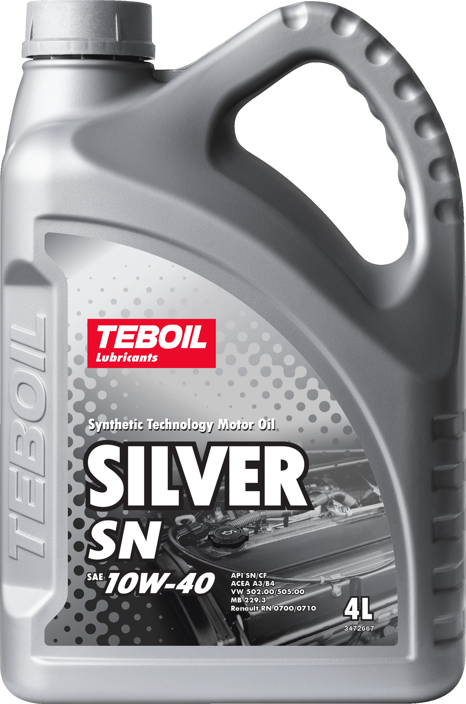 Teboil Silver SN SAE 10W40 4л.