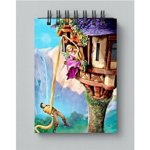 Блокнот Рапунцель - Rapunzel № 4 пенал школьный рапунцель rapunzel 6