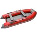 Лодка надувная ПВХ под мотор ROGER Zefir 3300 LT, лодка роджер НДНД малый киль (красный-серый)
