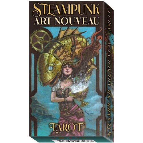 таро галерея art nouveau tarot av18 италия Карты Таро Steampunk art Nouveau Tarot Cards Lo Scarabeo / Стимпанк Арт-Нуво
