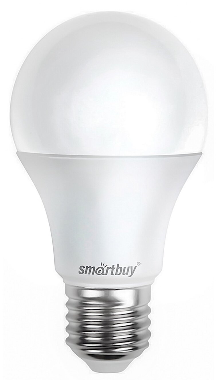 Лампа светодиодная SmartBuy SBL, E27, A60, 9Вт, 3000 К