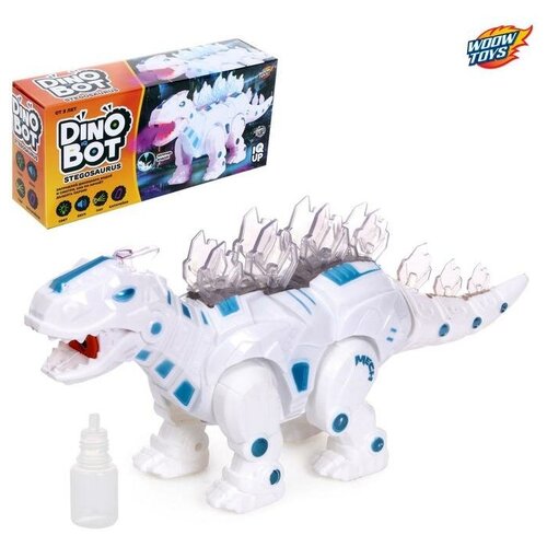 игрушка на батарейках интерактивная dinobot triceratops Интерактивная игрушка Woow Toys Dinobot, Stegosaurus