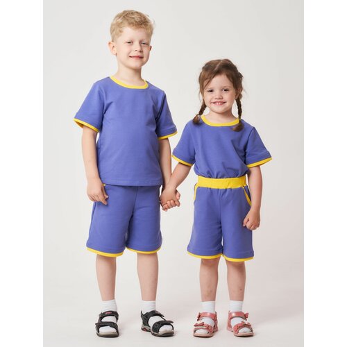 Комплект одежды Промдизайн, размер 86/92, синий комплект одежды промдизайн размер 86 92 желтый