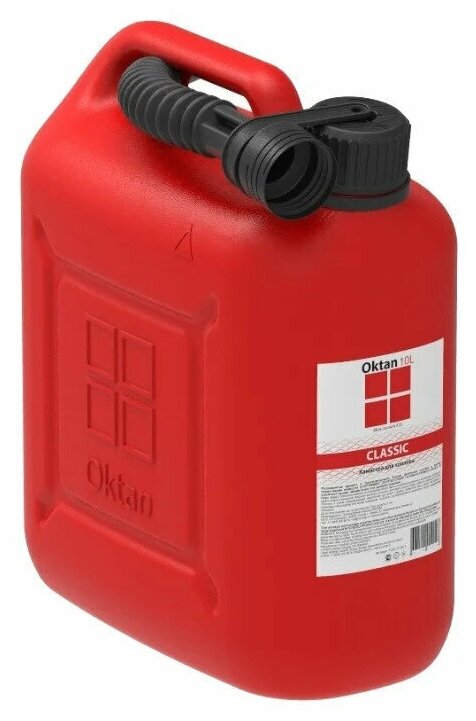 Канистра для топлива Oktan 10.01.01.00-1 10л цвет красный