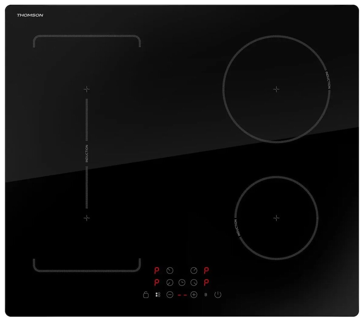 Индукционная варочная панель Thomson HI20-4E07, черный - фотография № 6