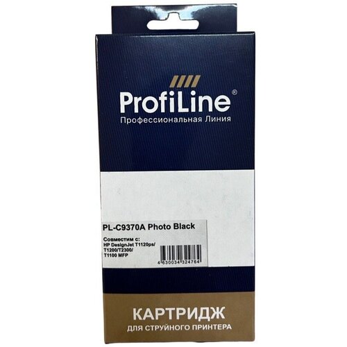 Картридж ProfiLine PL-C9370A-Bk, 800 стр, черный картридж hp c9370a 72 черный