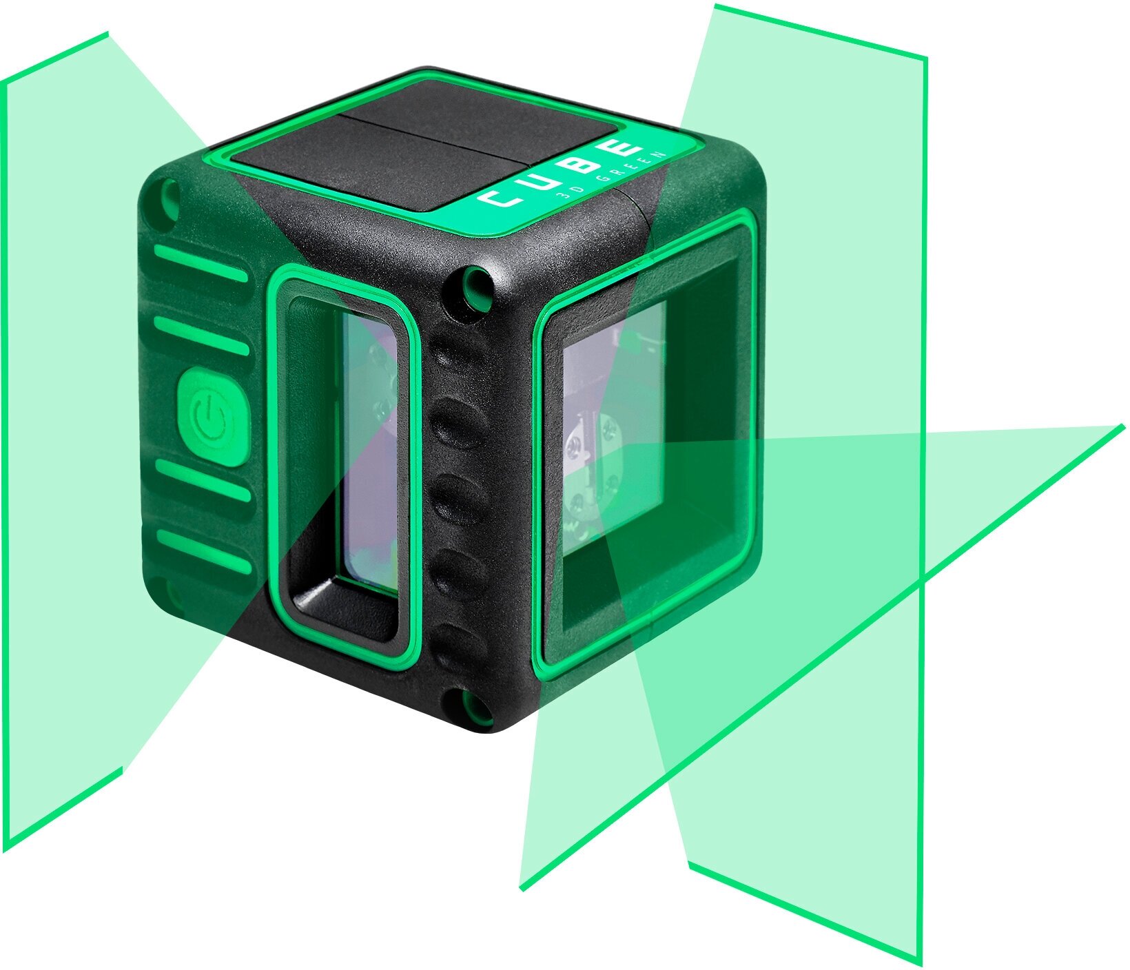 Лазерный уровень ADA CUBE 3D GREEN PROFESSIONAL EDITION (зеленый лазер, штатив в комплекте) — фото 1