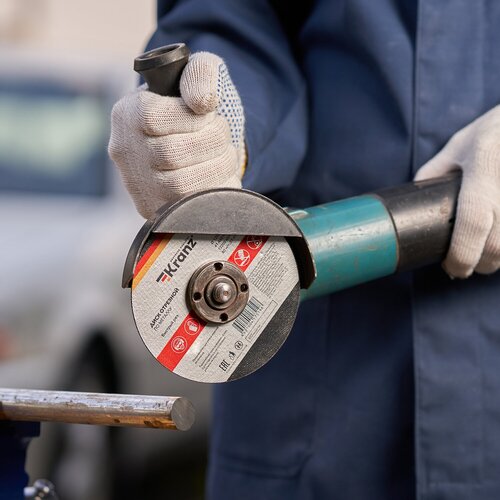 Отрезной круг по металлу Kranz с повышенным ресурсом работы для УШМ 2223 мм 125х1 мм 169₽